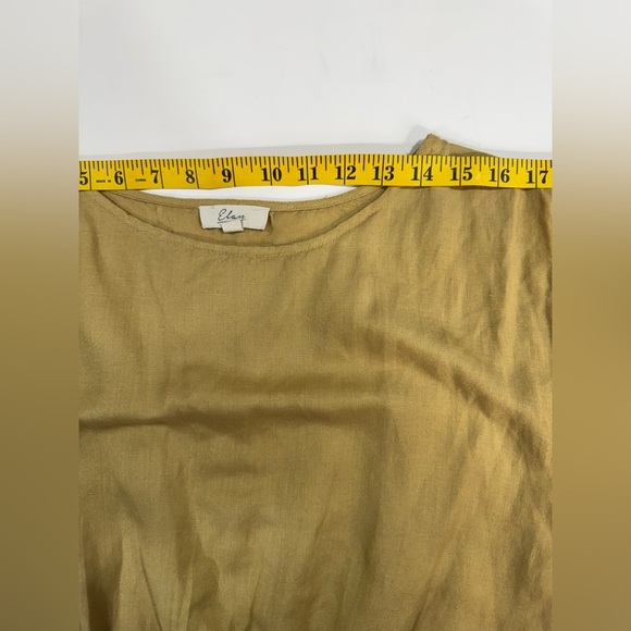 Elan Sleeveless Blouse Women's Large Elastic Hem - Picture 8 of 9